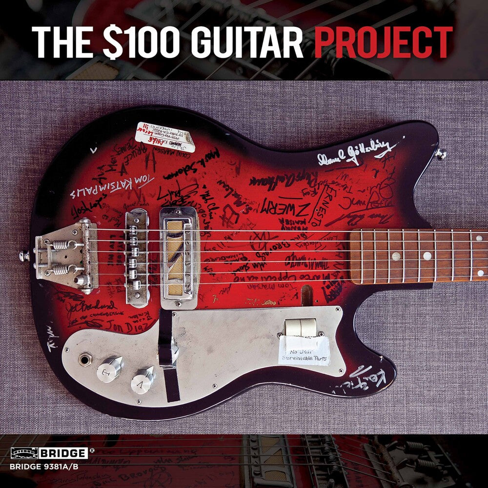 the album cover for $100 Guitar Project / Various - $100 Guitar Project / Various
