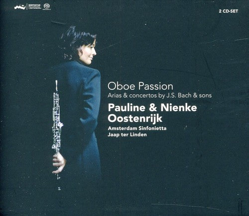 the album cover for J Bach S / Oostenrijk / Oostenrijk - Oboe Passion: Arias & Ctos By J.S. Bach & Sons