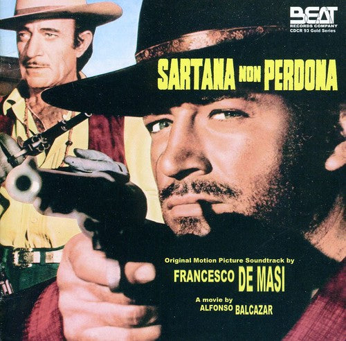 the album cover for De Francesco Masi - Sartana Non Perdona [Import]