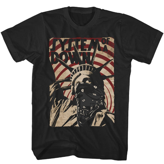 System Of A Down "Liberty Bandit" Mens T Shirt