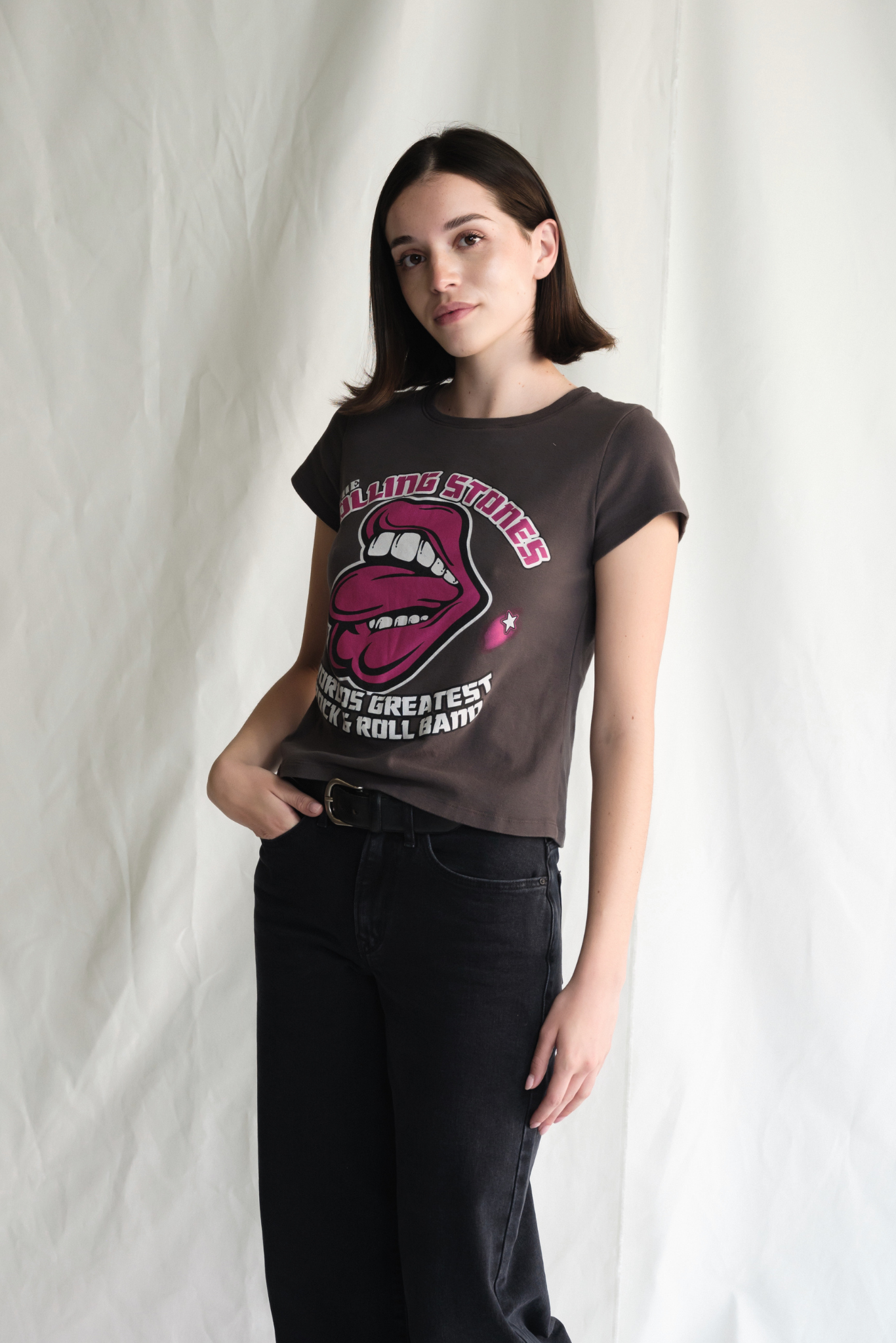 Rolling Stones World's Greatest Baby Womens Tee Shirt Officially Licensed