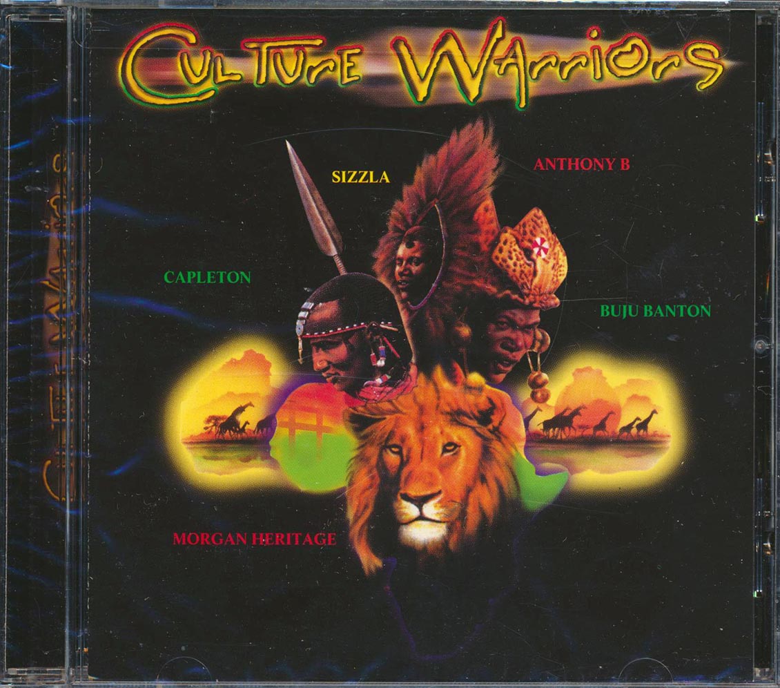 Sizzla, Capleton, Morgan Heritage, Buju Banton - Culture Warriors Music CD