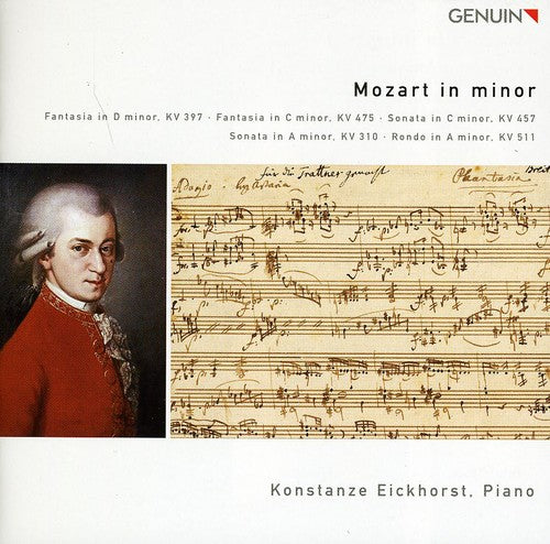 the album cover for Konstanze Eickhorst - Mozart in Minor