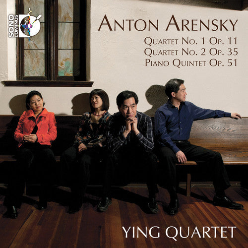 Arensky / Ying Quartet - Quartets Nos 1 & 2 / Piano Quintet - Music CD