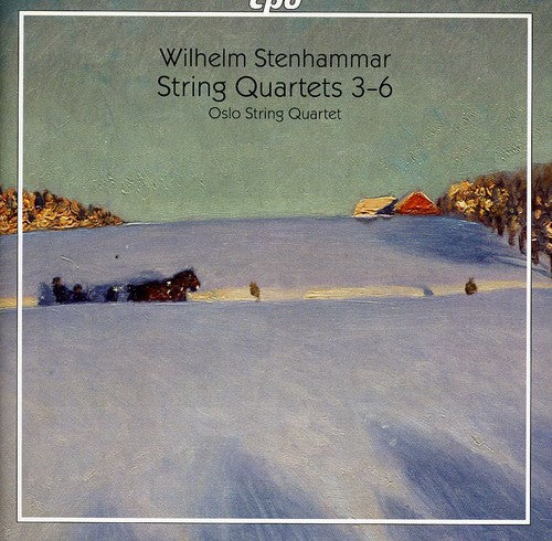 the album cover for Oslo String Quartet - String Quartets 3-6