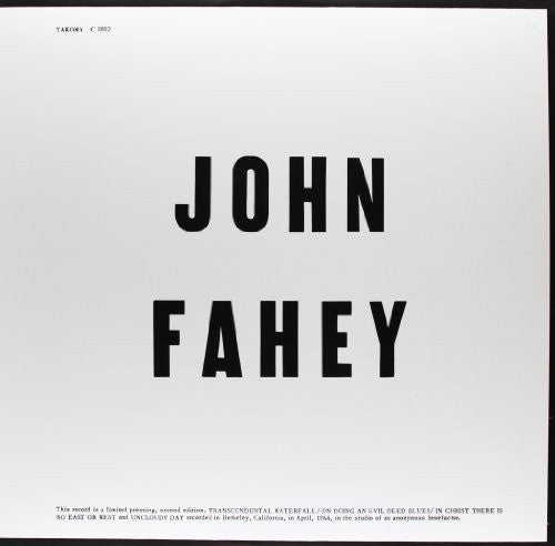 Fahey,john - Blind Joe Death - Vinyl Record