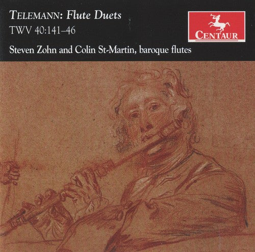 the album cover for Steven Zohn - Flute Duets