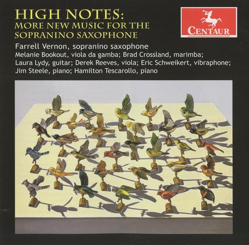 the album cover for Farrell Vernon - High Notes: More New Music for Sopranino / Various