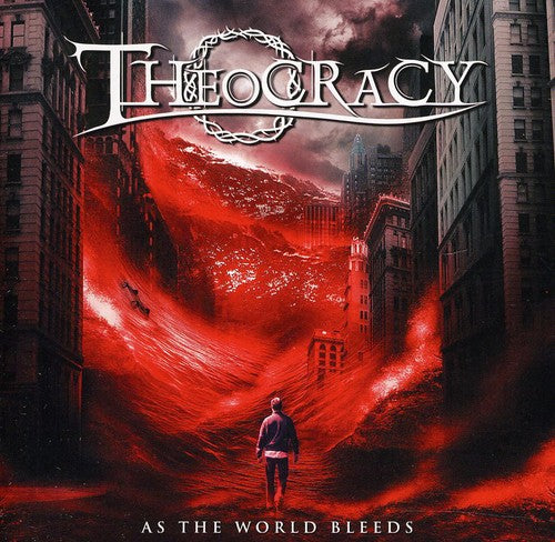 the album cover for ocracy - As the World Bleeds