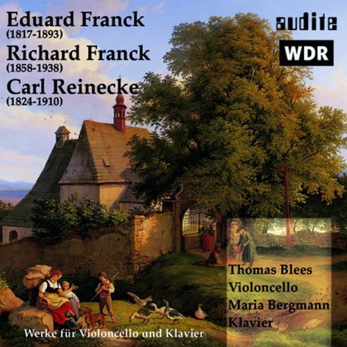 the album cover for R./Reinecke Franck E./Franck - Sonata 2 in E Major Op 36