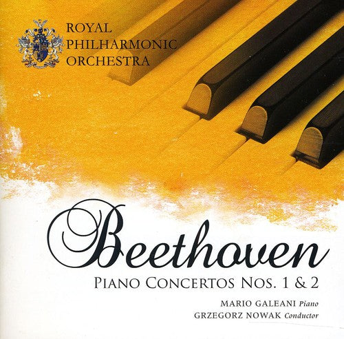 Beethoven / Galeani / Rpo / Nowak - Piano Concertos 1 & 2 - Music CD