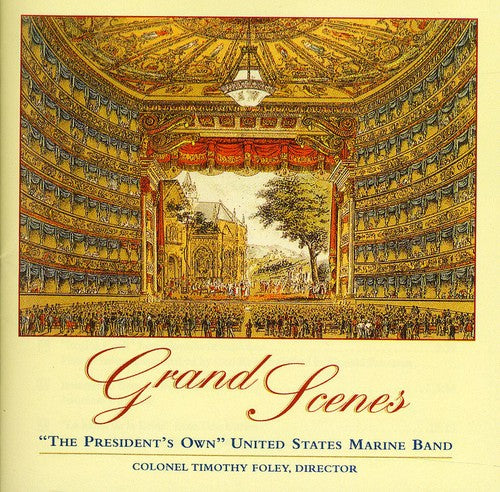 the album cover for United States Marine Band - Grand Scenes