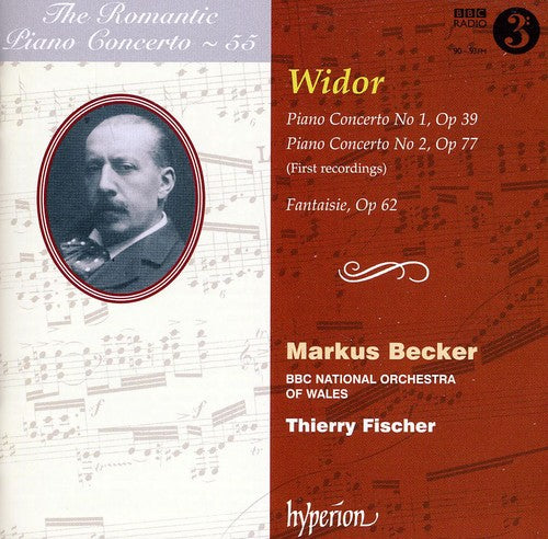 Widor / Bbc National Orch Of Wales / Fischer - Romantic Piano Concerto 55 - Music CD