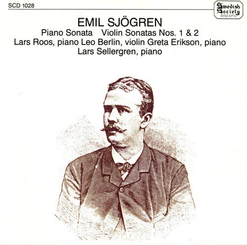 the album cover for Sjogren / Roos / Berlin / Erikson / Sellergren - Piano & Violin Sonatas