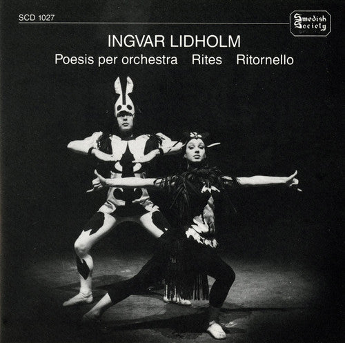 the album cover for Lidholm / London Symphony Orchestra / Blomstedt - Poesis Per Orchestra Rites Ritornello
