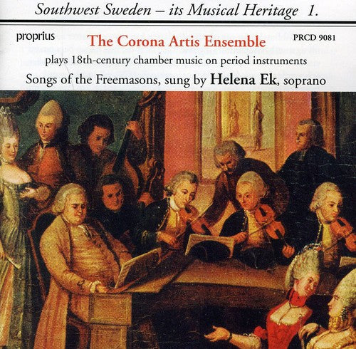 Abel / Corona Artis Ens - Songs Of The Freemason - Music CD