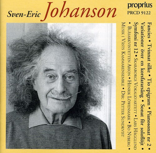 the album cover for Sven Johanson -Eric - Sym 12 & Other Works