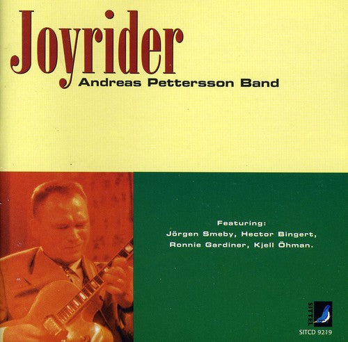 the album cover for Jobim / Reid / Andreas Pettersson Band - Joyrider