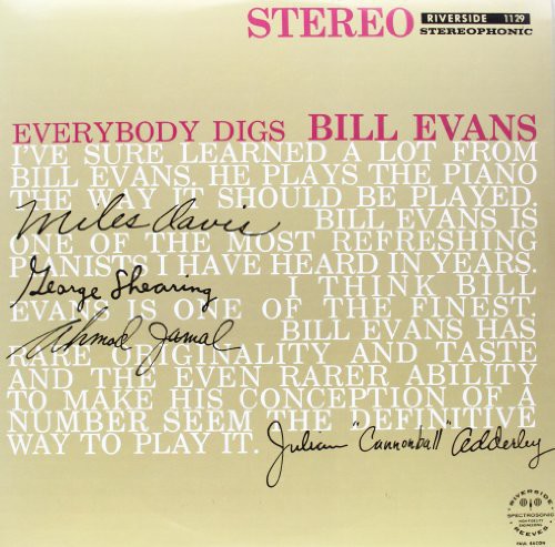 Everybody Digs Bill Evans [LP] Vinyl Record