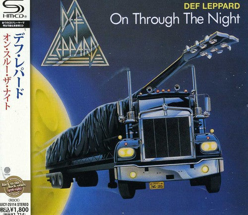 the album cover for Def Leppard - On Through The Night [Import]