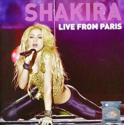 Shakira - Live From Paris: Cd + Dvd Edition - Music CD