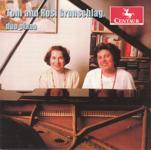 the album cover for J Bach C / Grunschlag, Toni & Rosi - Toni & Rosi Grunschlag: Duo Piano