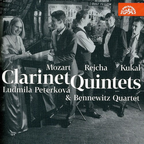 the album cover for Pavel KleÄka - Clarinet Quintets