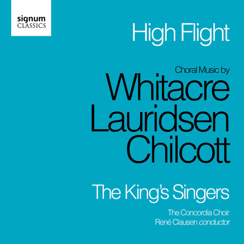 the album cover for King's Singers - High Flight