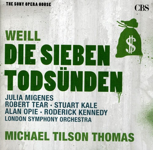 the album cover for Weil / Migenes / London Sym Orch / Tilson - Seven Deadly Sins - Little Threepenny Music