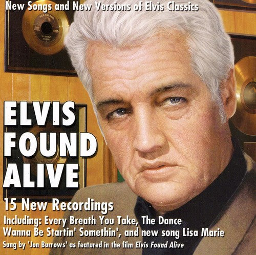 the album cover for Elvis Presley - Elvis Found Alive