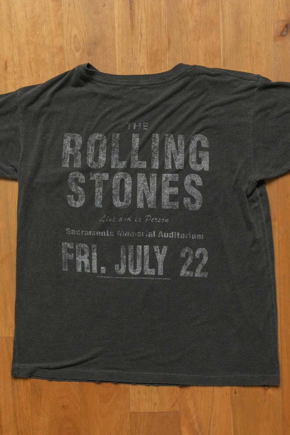 Rolling Stones Sacramento Vintage Tee Shirt