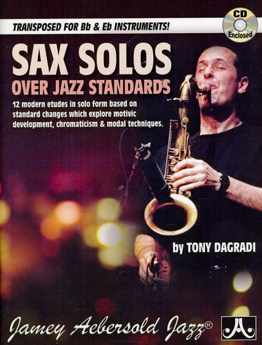 Dagradi,tony - Sax Solos Over Jazz Standards - Music CD