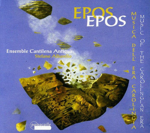 the album cover for Stefano Albarello - Epos: Music Of The Carolingian Era [Digipak]