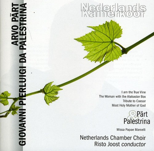 Part / Netherlands Chamber Choir / Joost - Part & Palestrina - Music CD