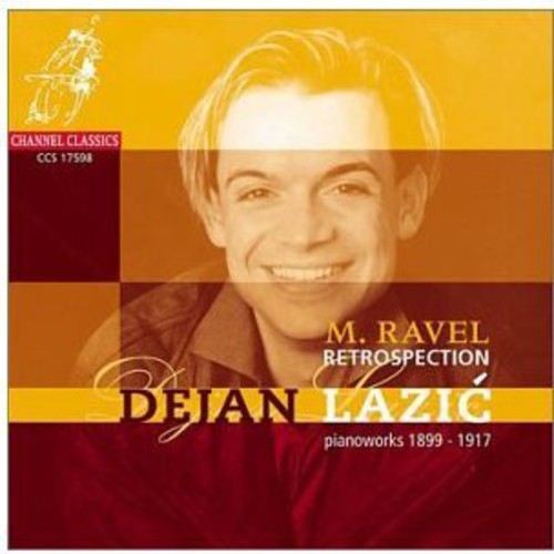 the album cover for Ravel / Lazic - Piano Works