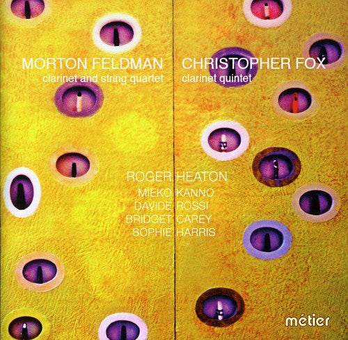 the album cover for Roger Heaton - Clarinet & String Quartet