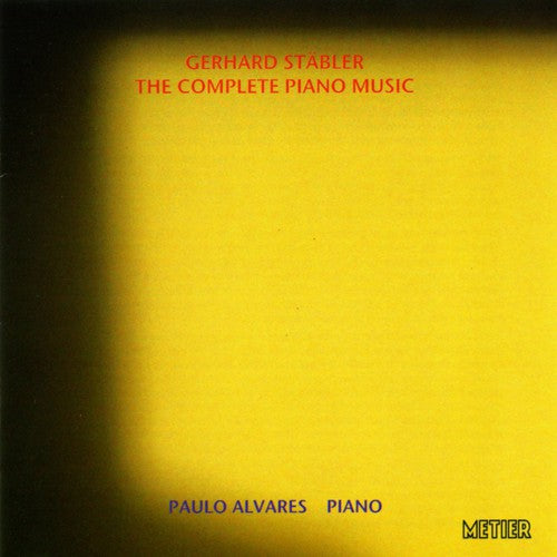 Stabler / Alvares - Complete Piano Music - Music CD