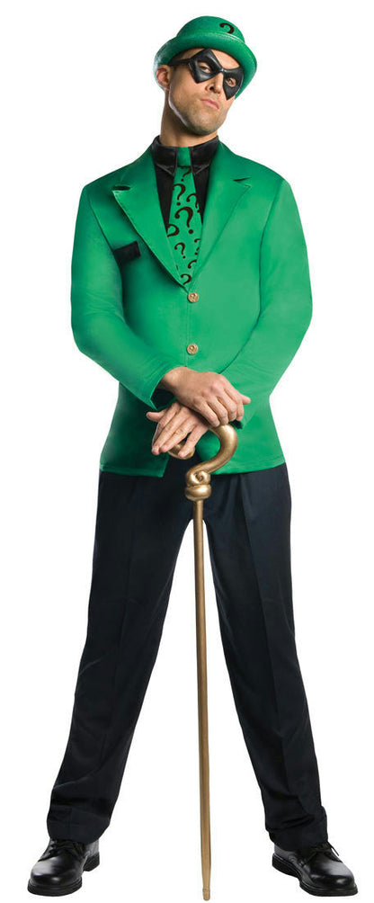 Men's Dc Super Villains Adult Riddler Costume Size XL
