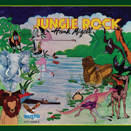 the album cover for Hank Mizell - Jungle Rock