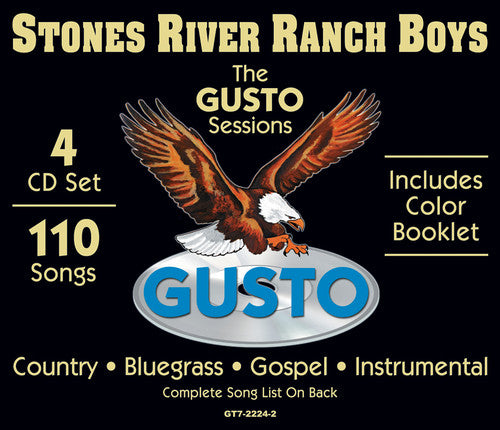 Stones River Ranch Boys - Gusto Sessions - Music CD