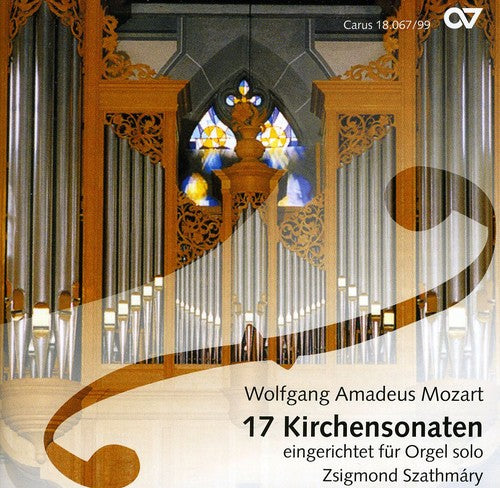 the album cover for Zsigmond Szathmary - 17 Kirchensonaten