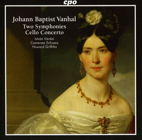 Vanhal / Vardai / Camerata Schweiz / Griffiths - Two Symphonies & Cello Concerto - Music CD