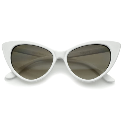 Womens Fashion Hot Tip Pointed Vintage Cat Eye Sunglasses 8371