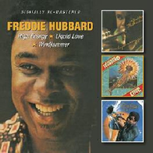 the album cover for Freddie Hubbard - High Energy/Liquid Love/Windjammer [Import]