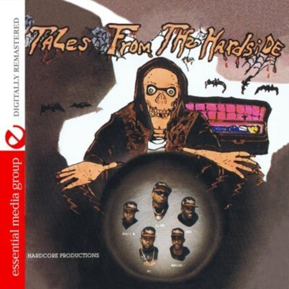 the album cover for Hardcore Productions - Tales from Hardside