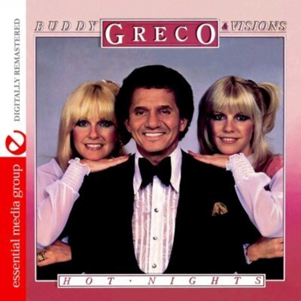 the album cover for Buddy Greco & Visions - Hot Nights