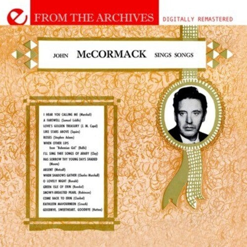 Mccormack,john - From The Archives - Music CD