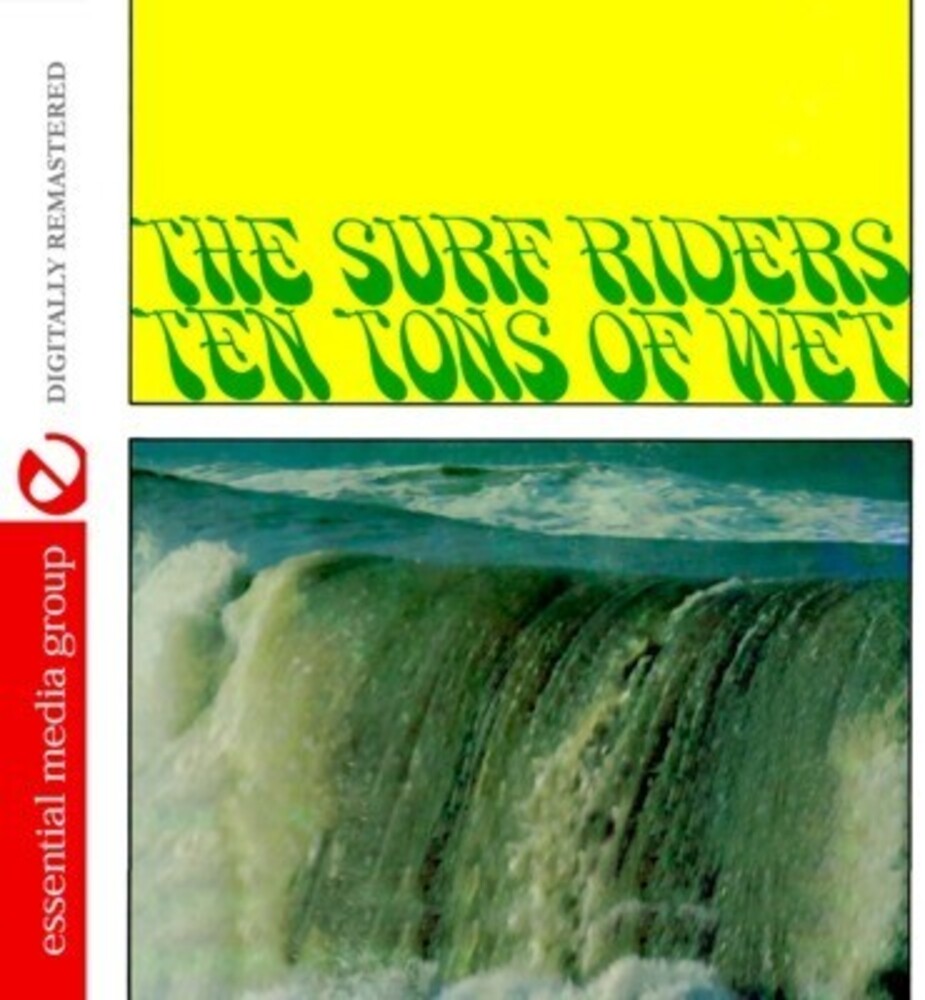 the album cover for Surf Riders - Ten Tons of Wet