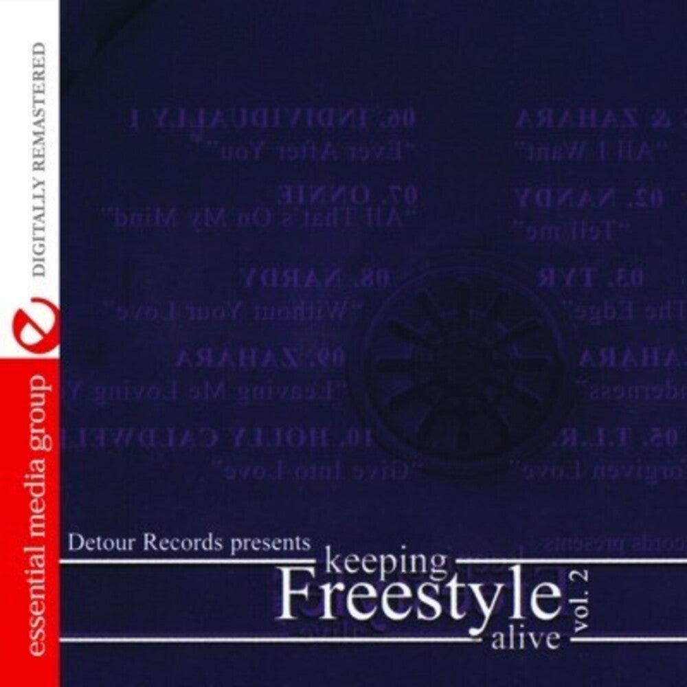 the album cover for Various Artists - Keeping Freestyle Alive 2 / Various