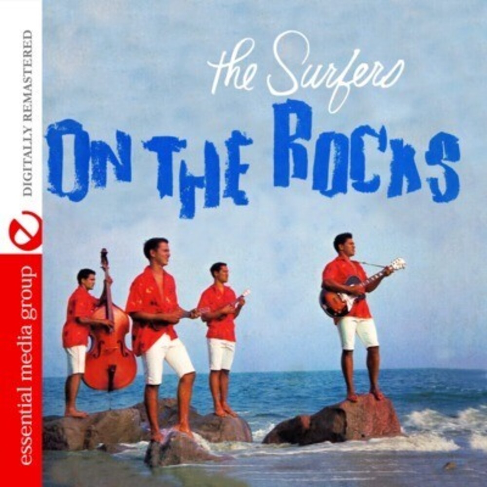 the album cover for Surfers - On the Rocks
